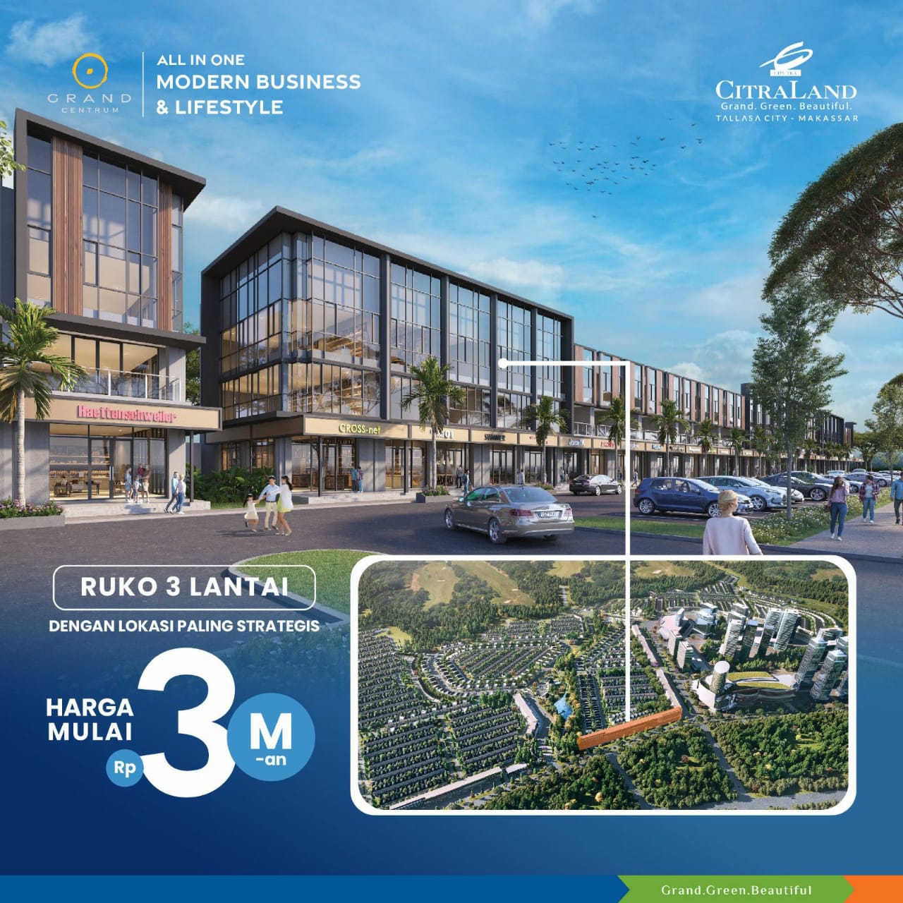 Ruko Citraland Tallasa City Makassar