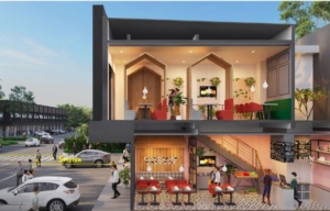 Ruko Makassar Springs Business Park Interior