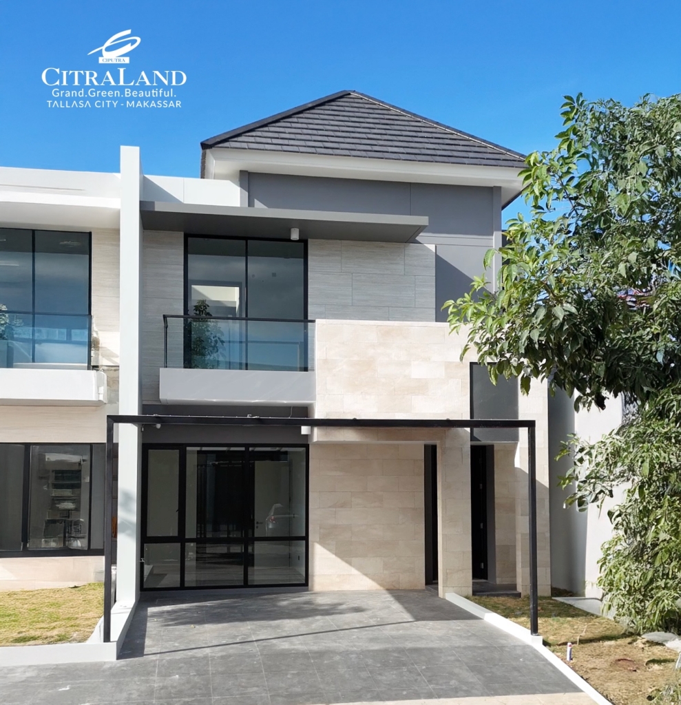 Rumah siap huni di citratraland tallasa city tipe melrose