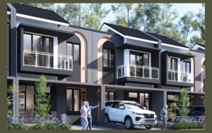 Royal Sentraland BTP cluster Birmingham Tampak Depan