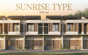Cluster Verbena Makassar tipe Sunset